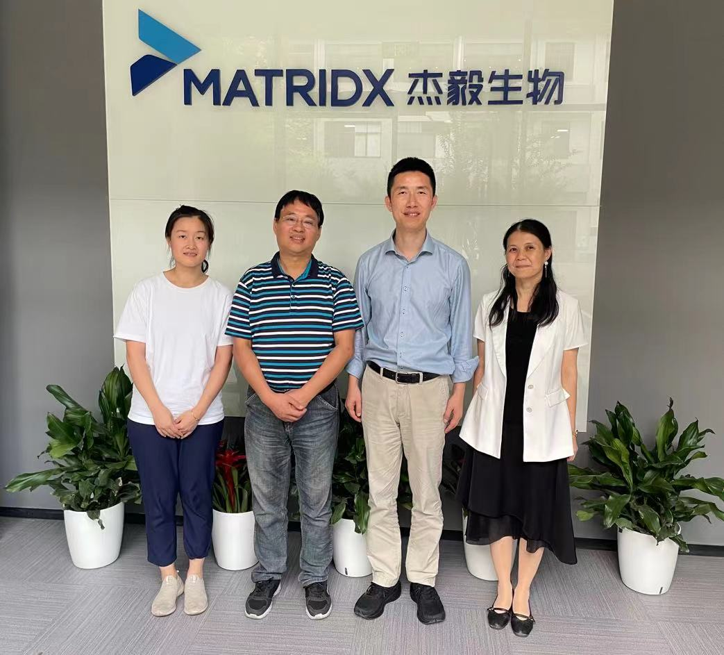 理学院走访杭州杰毅生物技术有限公司-浙江理工大学数学科学系